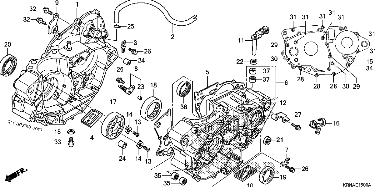 Diagrama de CRANKCASE