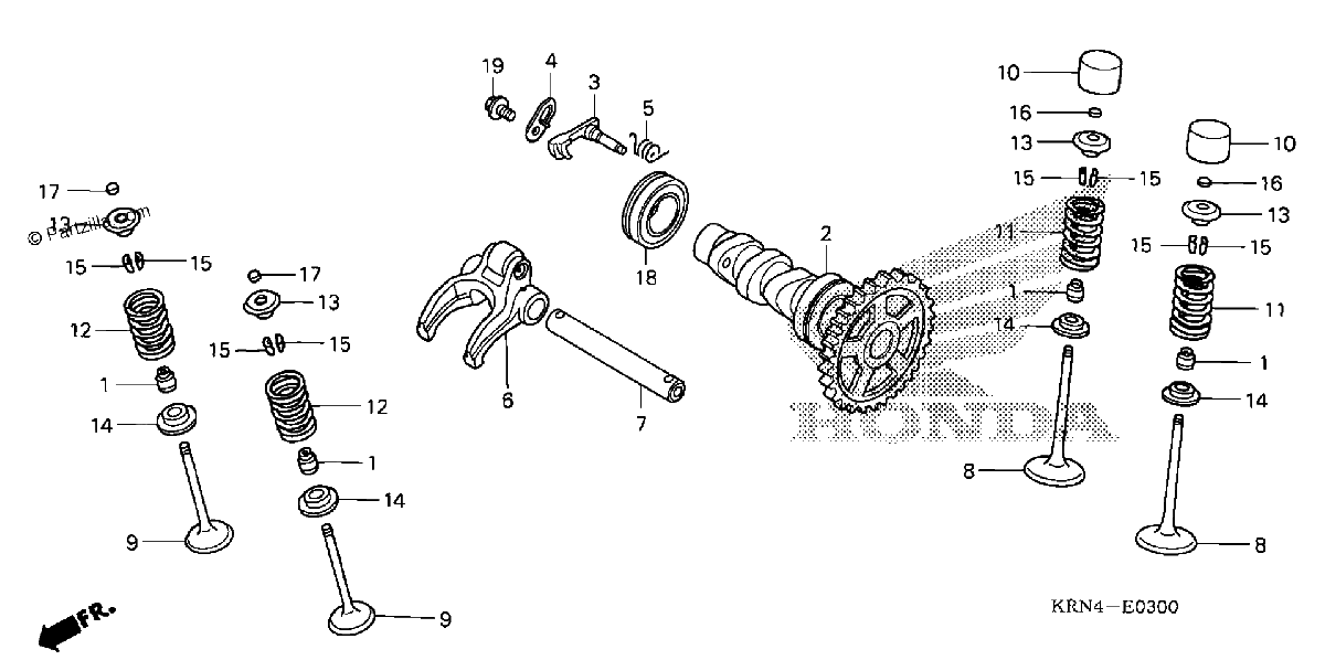 Diagrama de CAMSHAFT VALVE