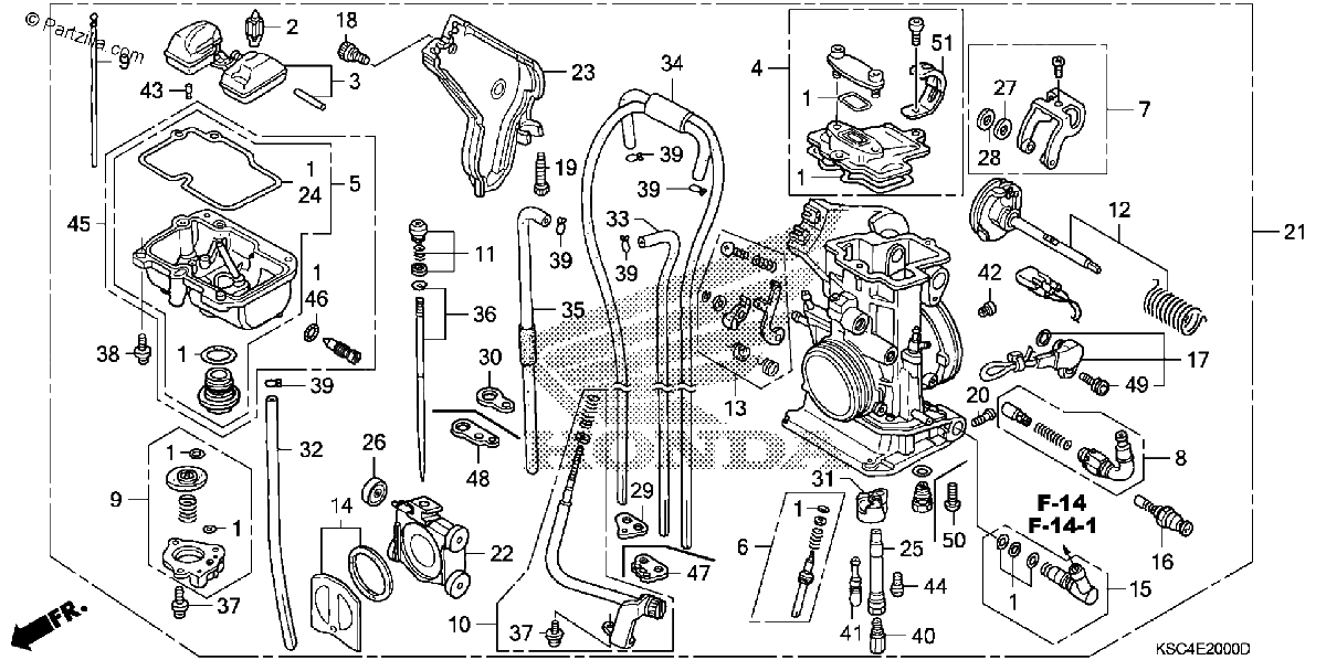 Diagrama de CARBURETOR