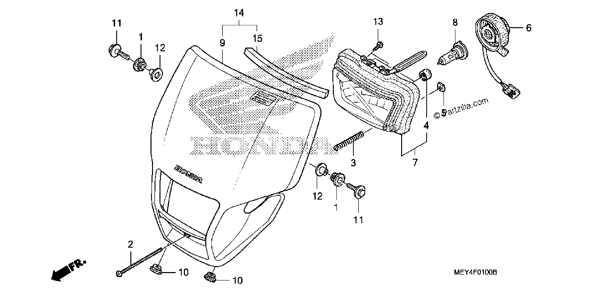 Diagrama de HEADLIGHT