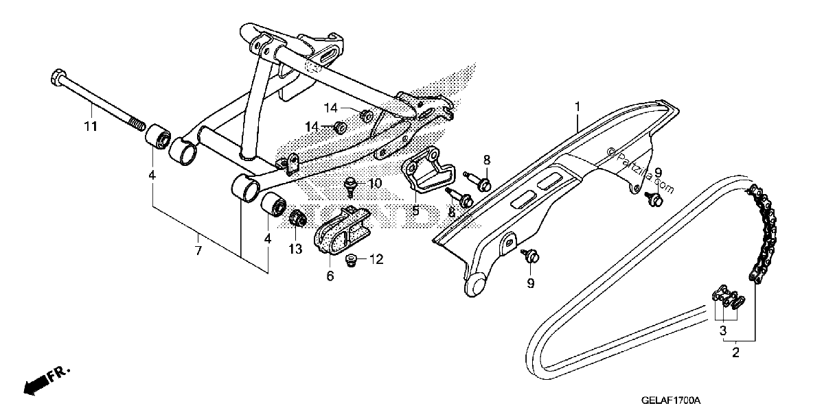 Diagrama de SWINGARM