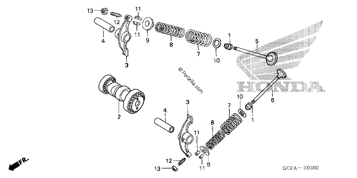 Diagrama de CAMSHAFT VALVE