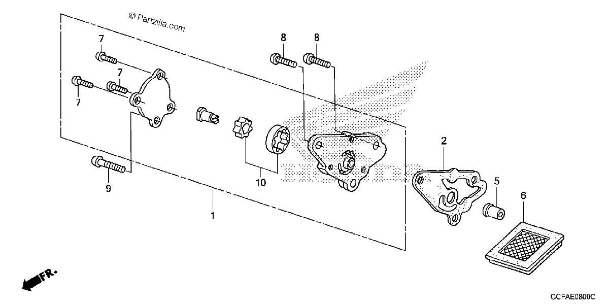 Diagrama de OIL PUMP
