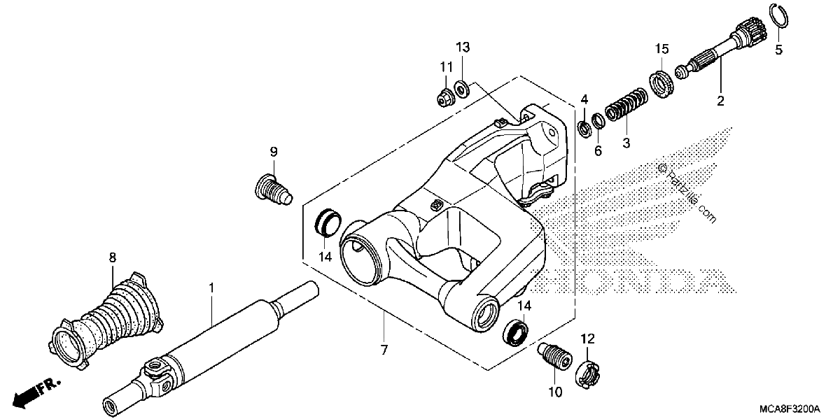 Diagrama de SWINGARM
