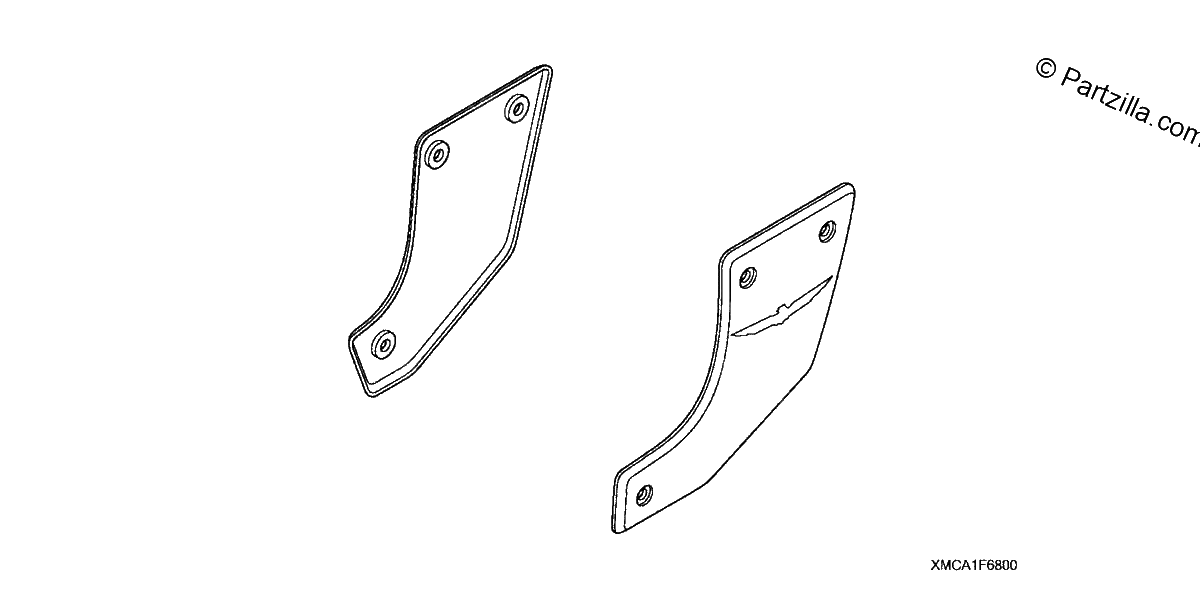 Diagrama de SWINGARM PIVOT COVERS CHROME W GL LOGO