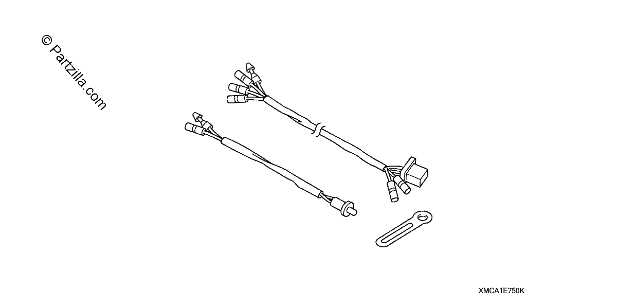 Diagrama de TRUNK INNER LIGHT HARNESS