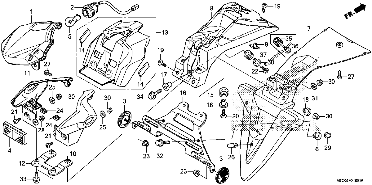 Diagrama de TAILLIGHT