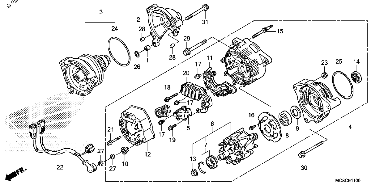 Diagrama de ALTERNATOR