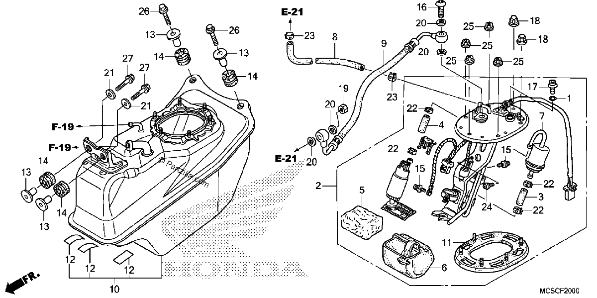 Diagrama de FUEL PUMP