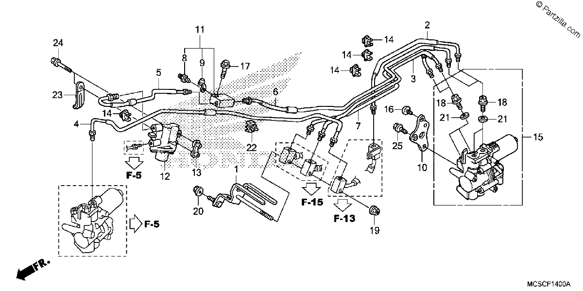 Diagrama de PROPORTIONING CONTROL VALVE