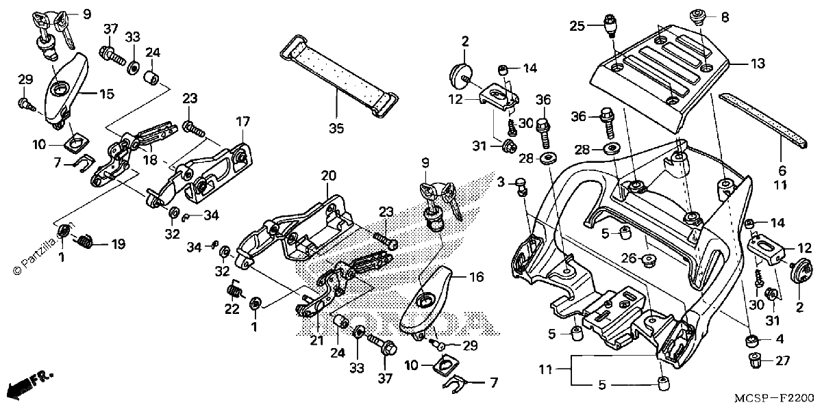 Diagrama de GRAB RAIL