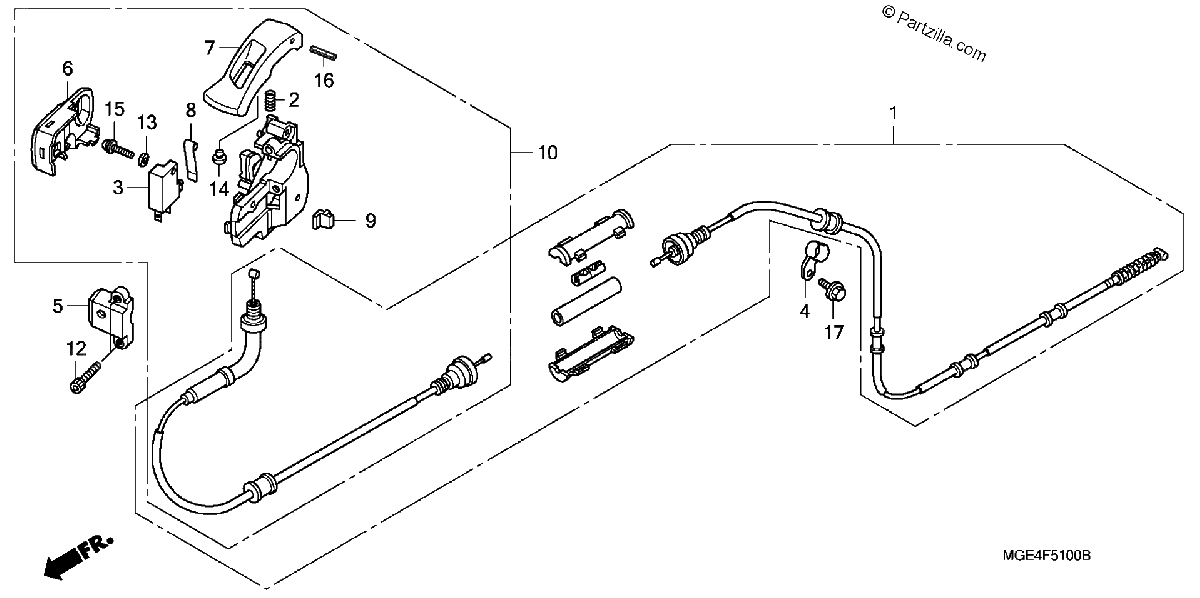 Diagrama de PARKING BRAKE