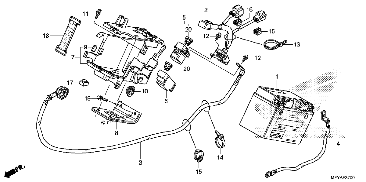 Diagrama de BATTERY