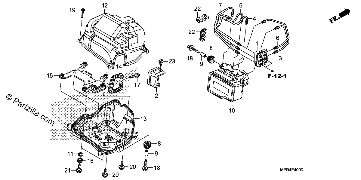 Diagrama de ABS MODULATOR