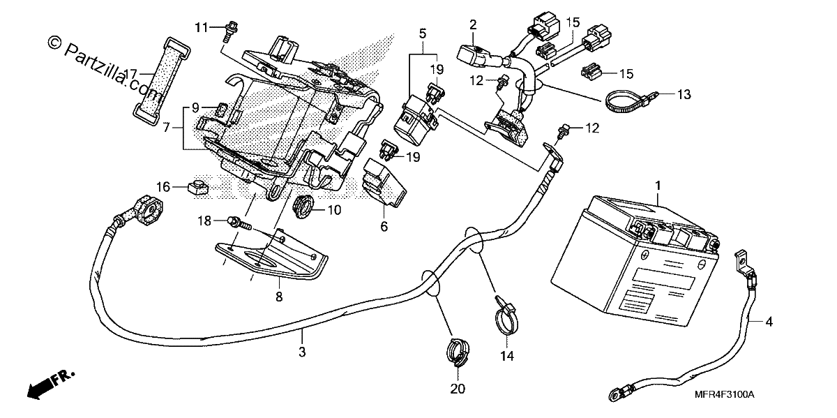 Diagrama de BATTERY