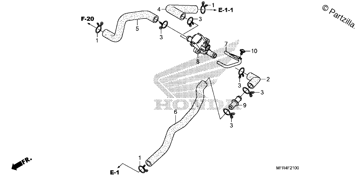 Diagrama de PAIR CONTROL VALVE