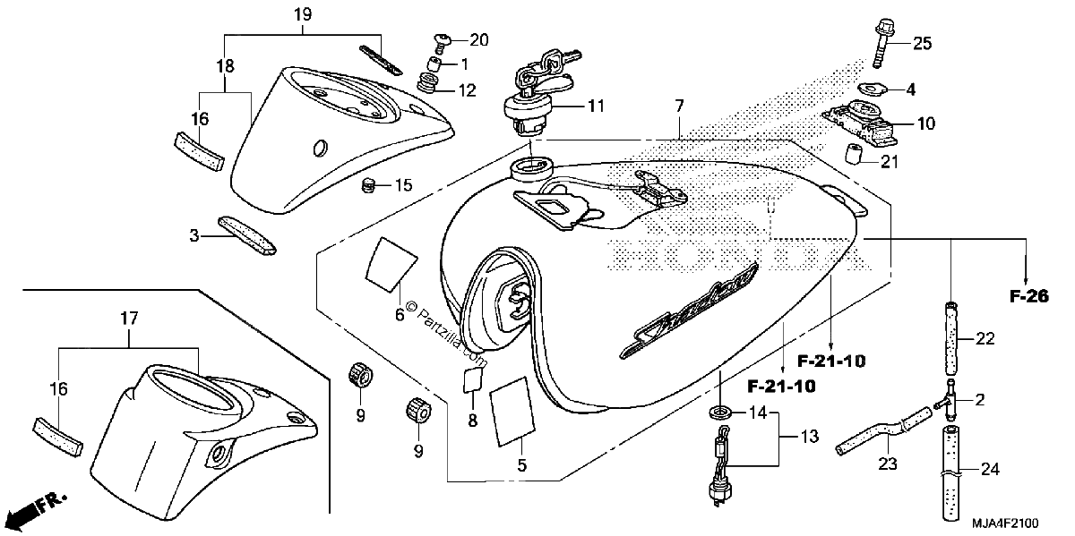 Diagrama de FUEL TANK 1