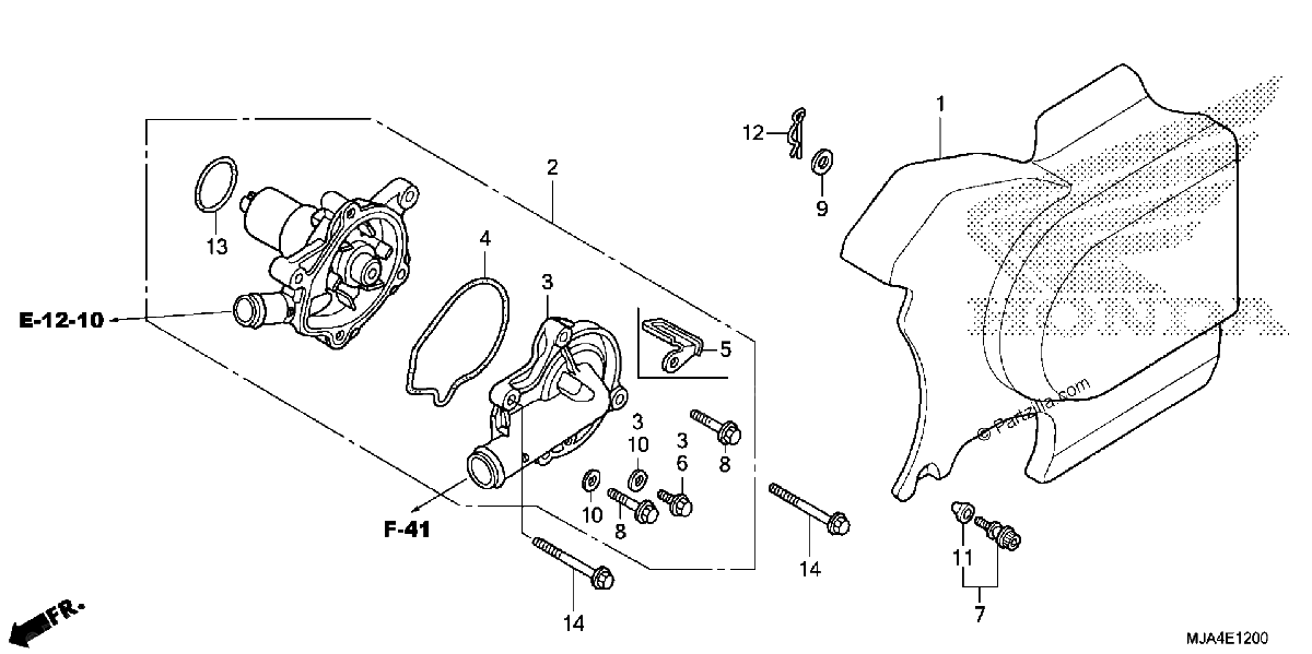 Diagrama de WATER PUMP