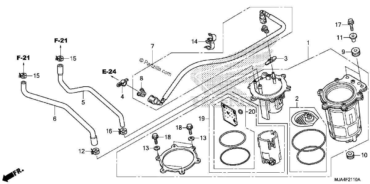 Diagrama de FUEL PUMP 1
