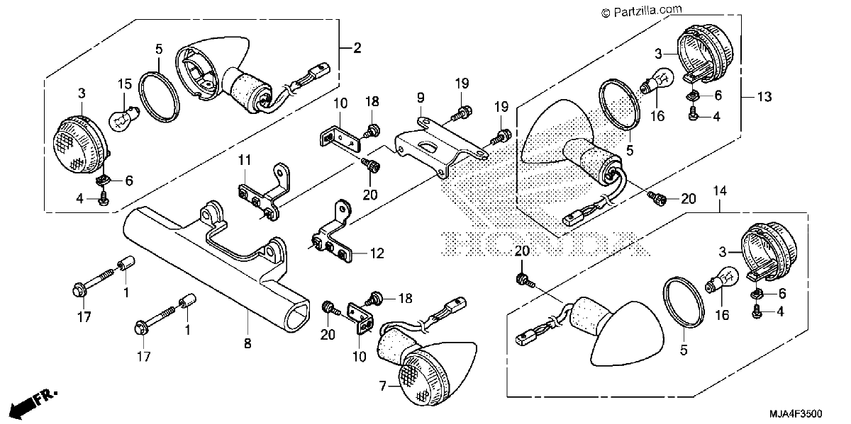 Diagrama de TURN SIGNAL 1