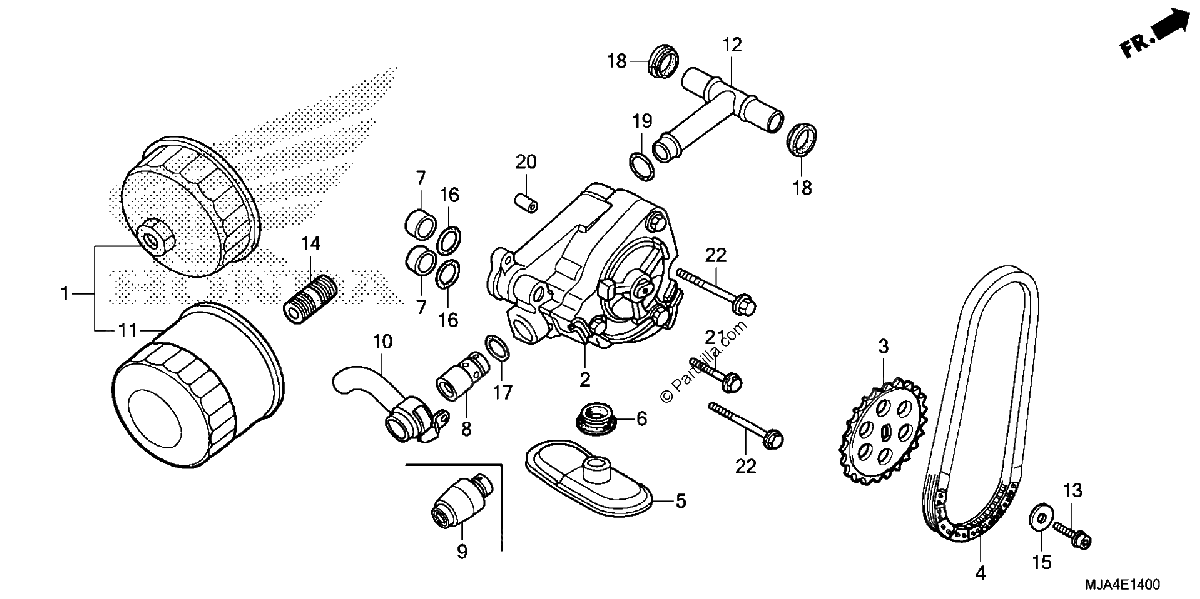 Diagrama de OIL PUMP