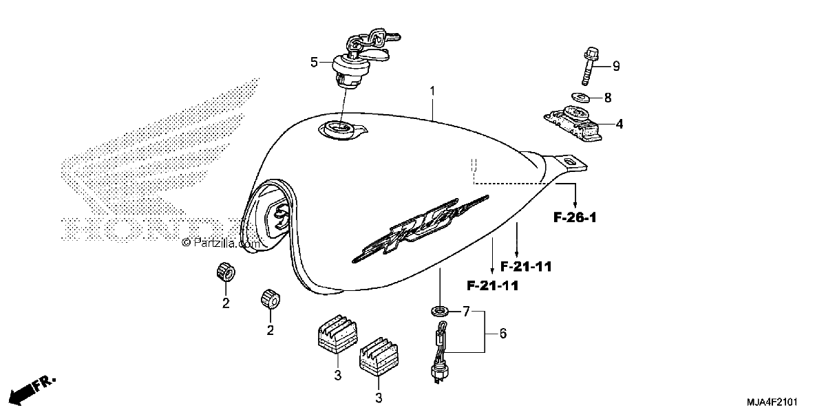 Diagrama de FUEL TANK 2