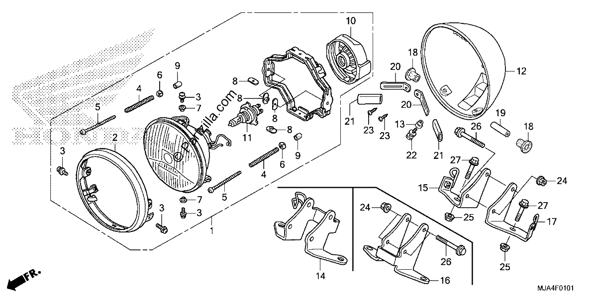 Diagrama de HEADLIGHT 2