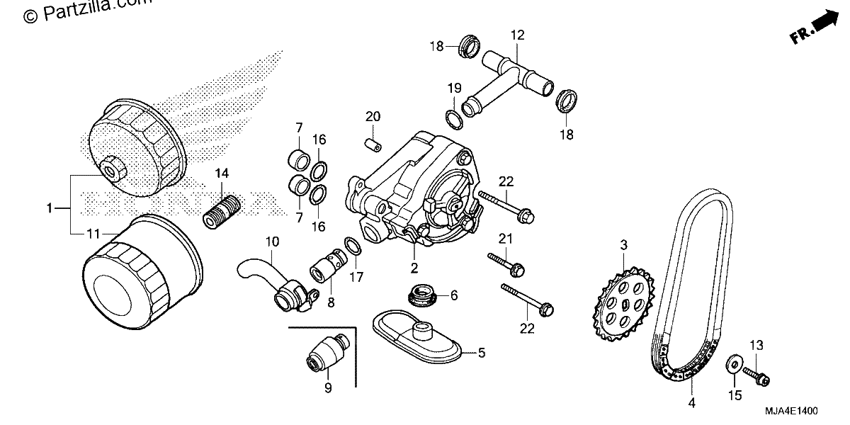 Diagrama de OIL PUMP