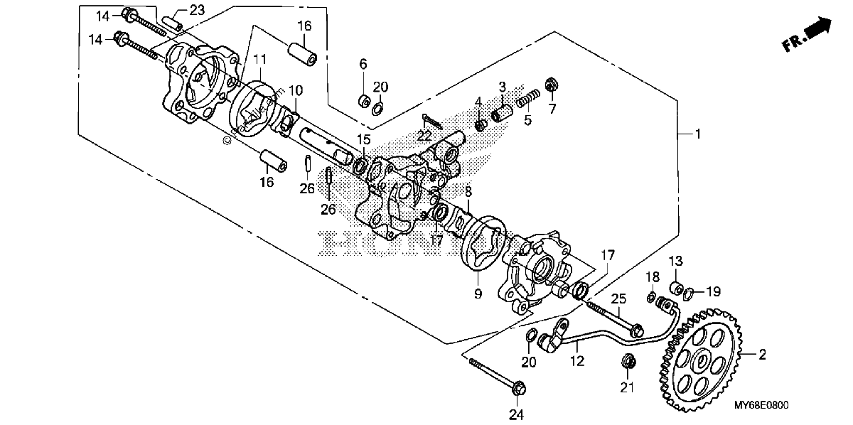 Diagrama de OIL PUMP