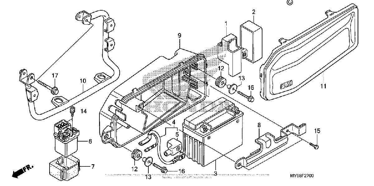 Diagrama de BATTERY