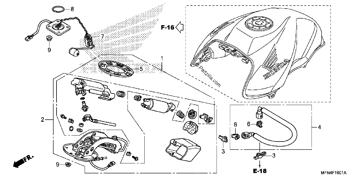 Diagrama de FUEL PUMP
