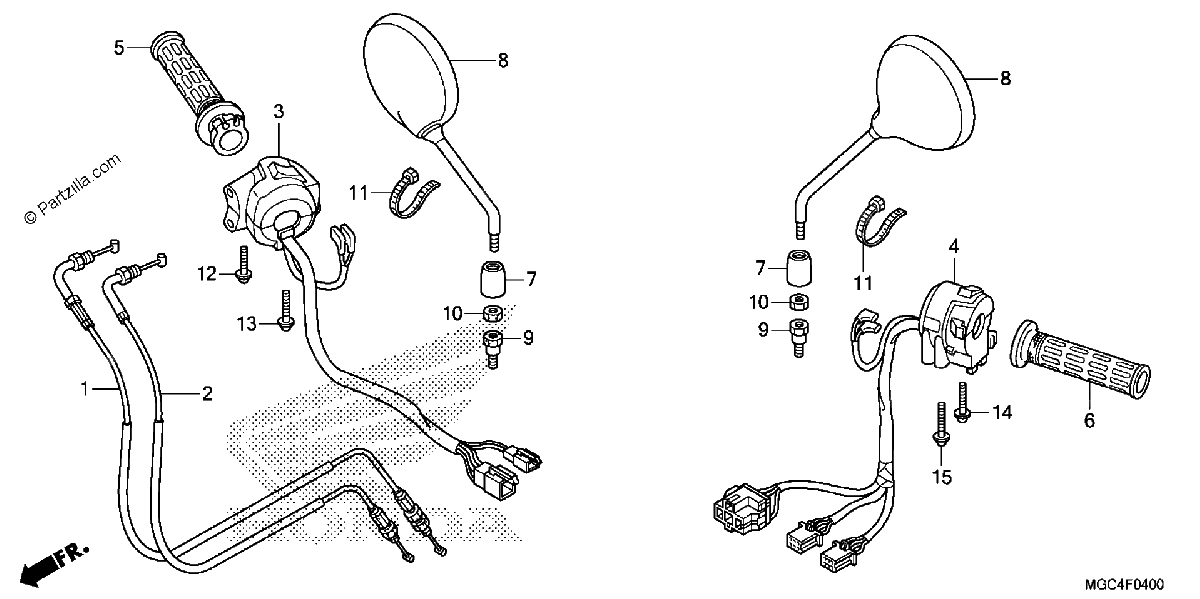 Diagrama de SWITCH CABLE