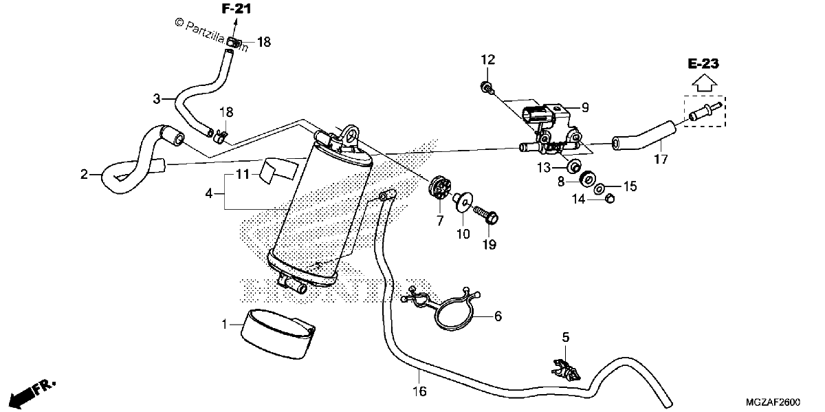 Diagrama de CANISTER