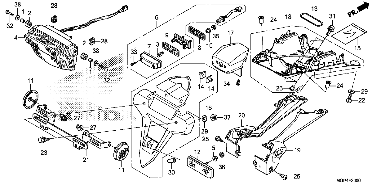 Diagrama de TAILLIGHT