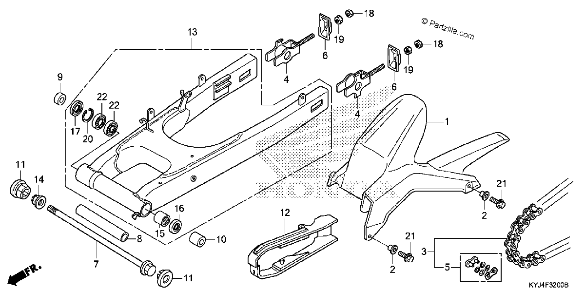 Diagrama de SWINGARM
