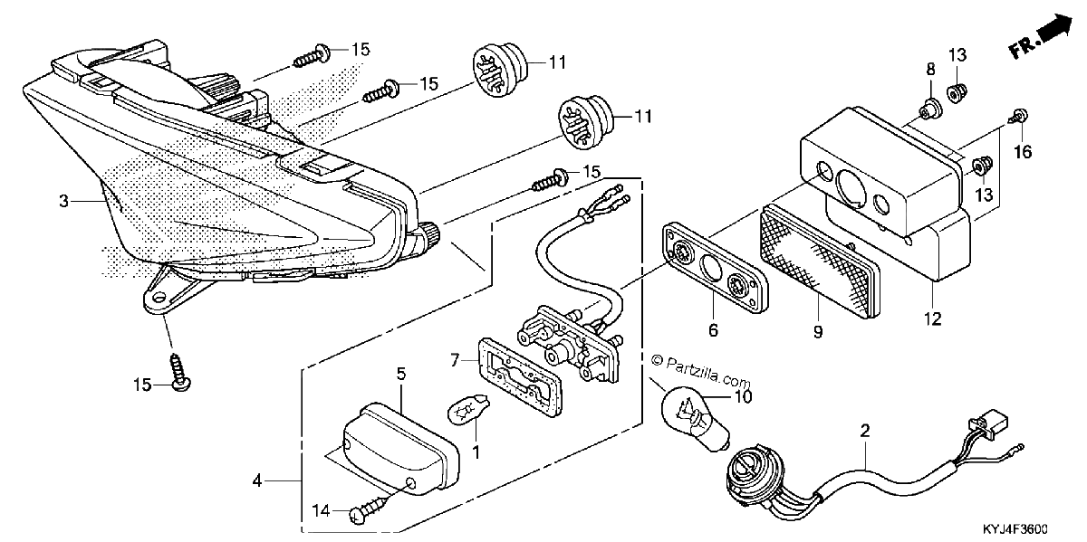 Diagrama de TAILLIGHT