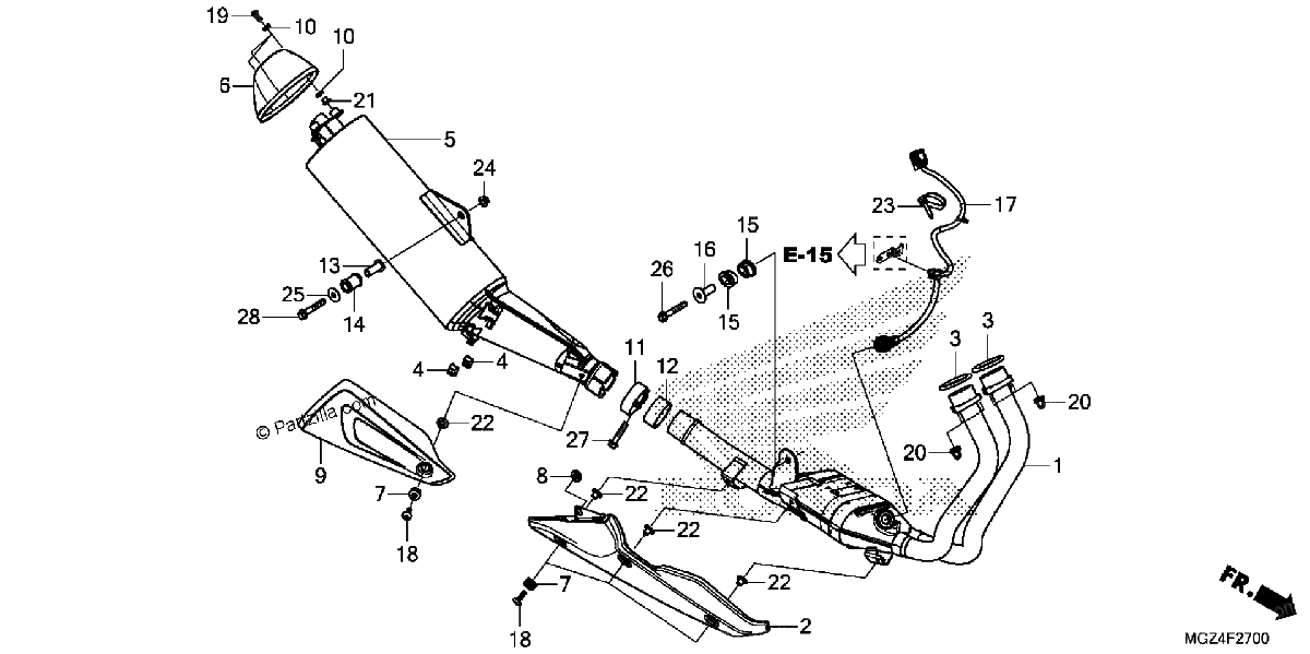Diagrama de MUFFLER