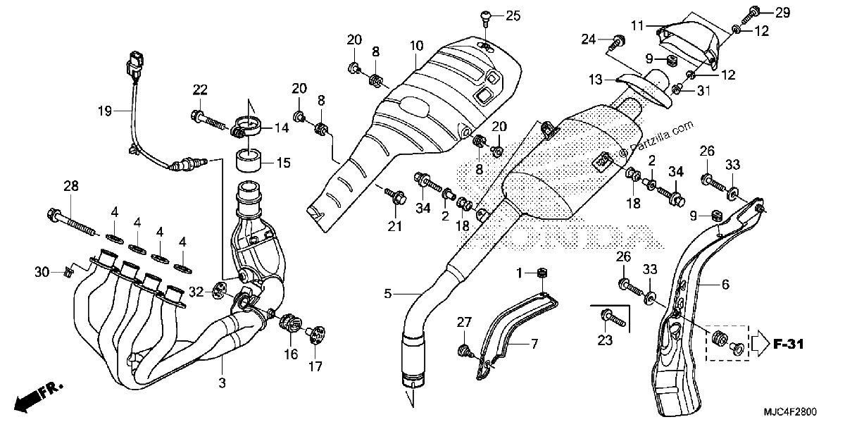 Diagrama de MUFFLER