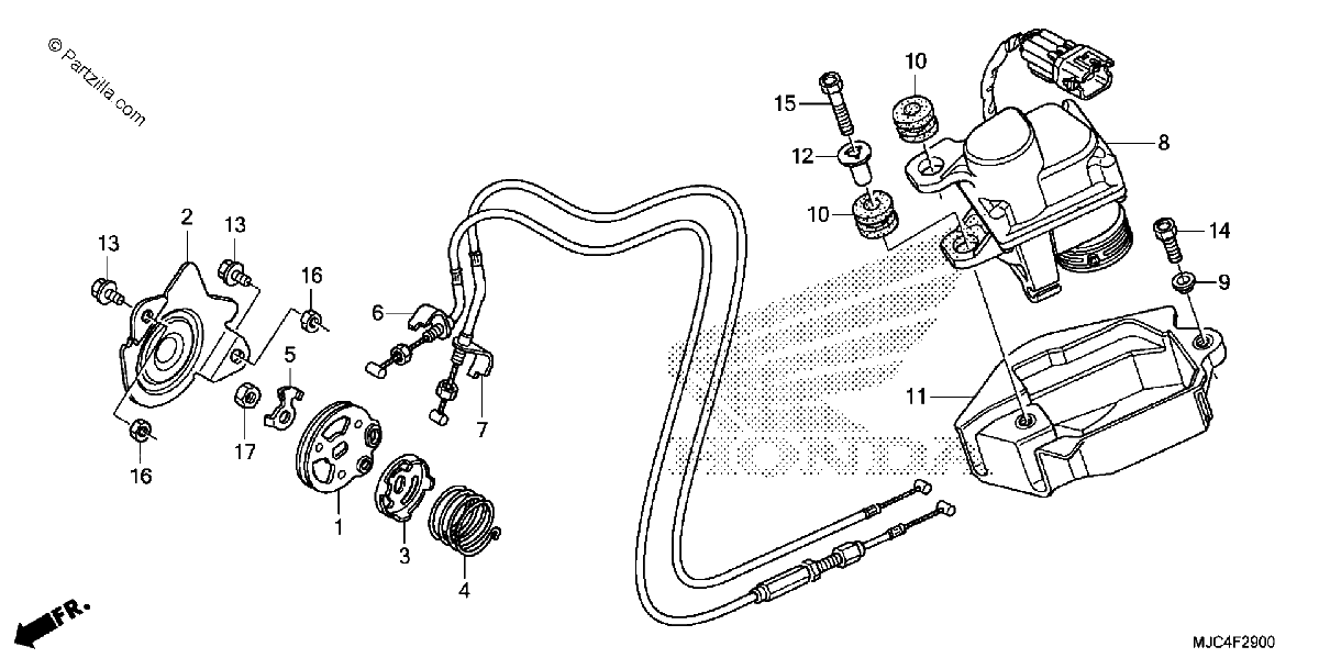 Diagrama de SERVO MOTOR