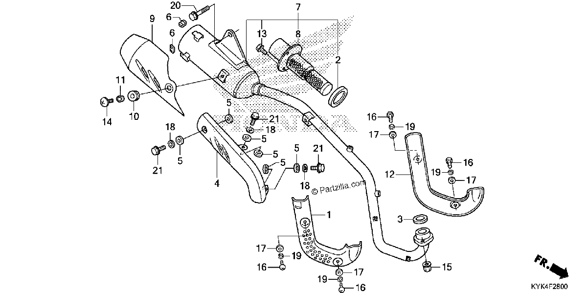 Diagrama de MUFFLER