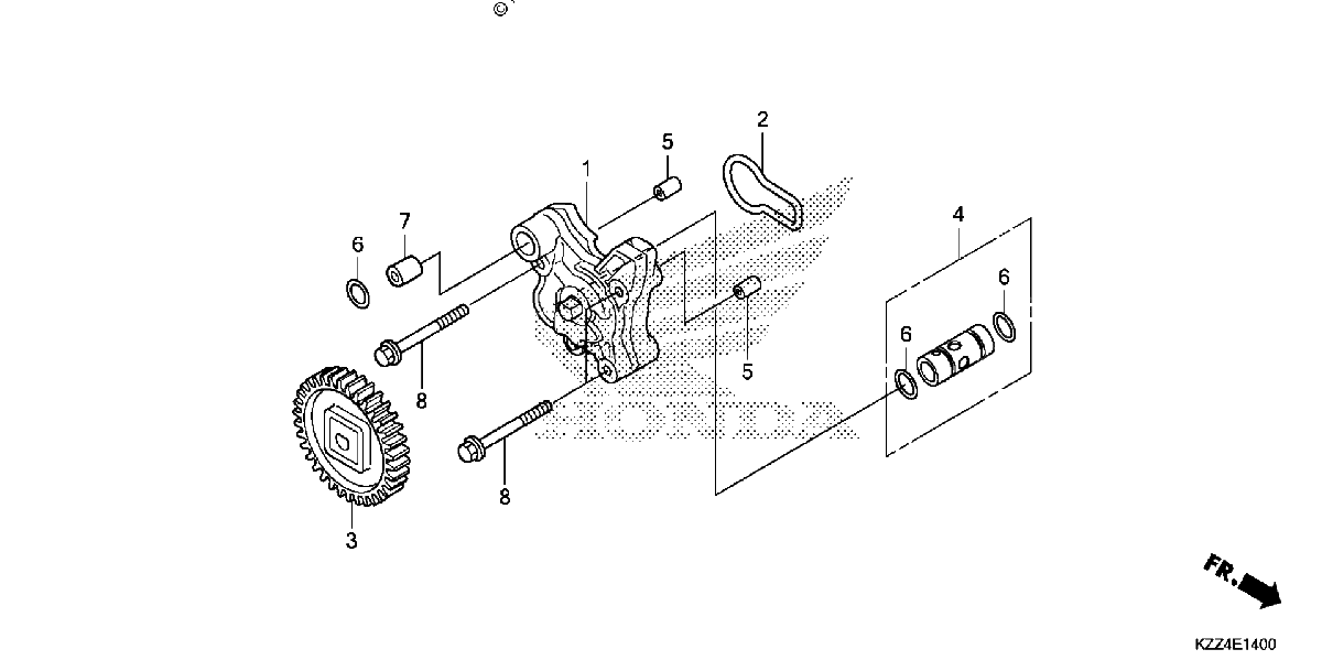 Diagrama de OIL PUMP