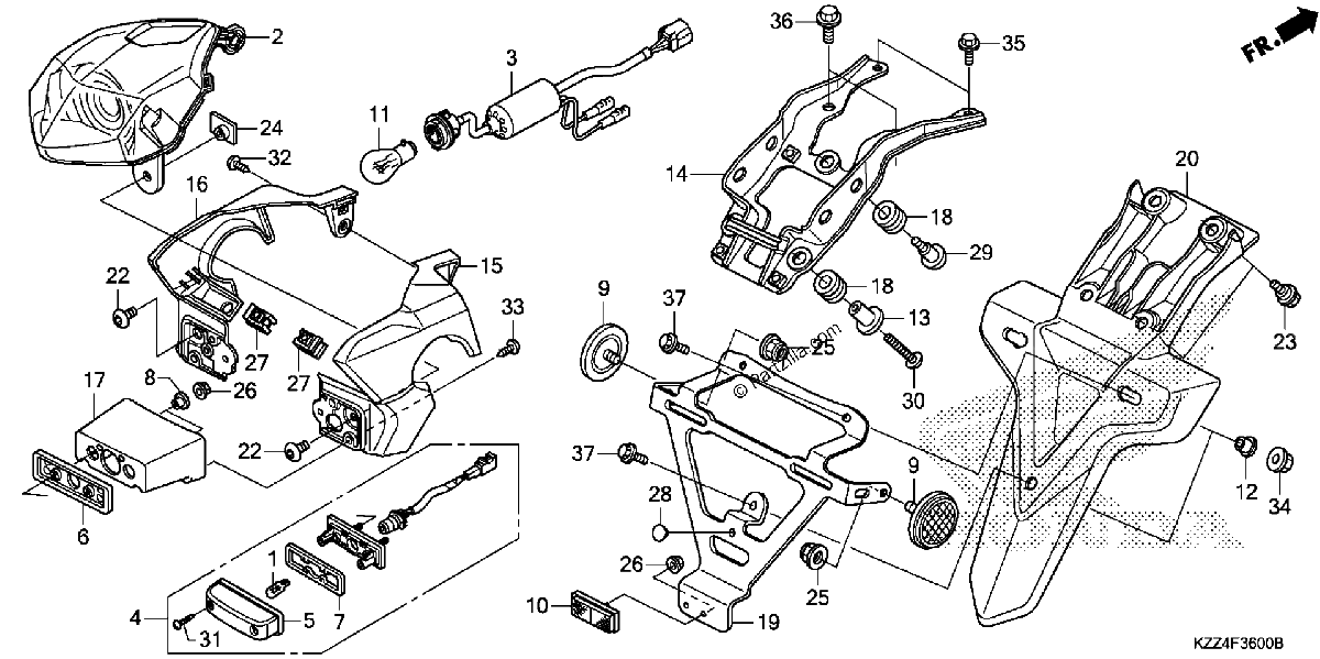 Diagrama de TAILLIGHT