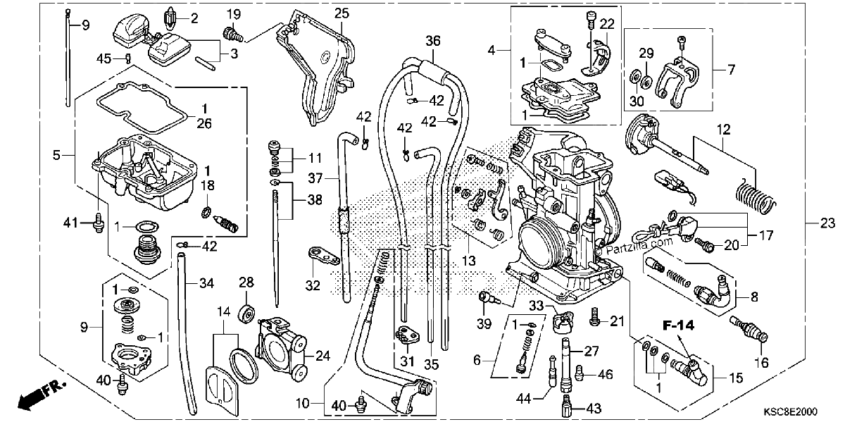 Diagrama de CARBURETOR
