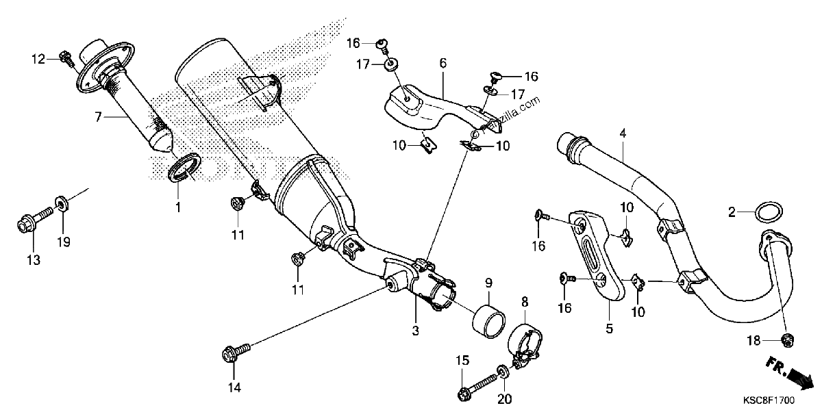 Diagrama de MUFFLER