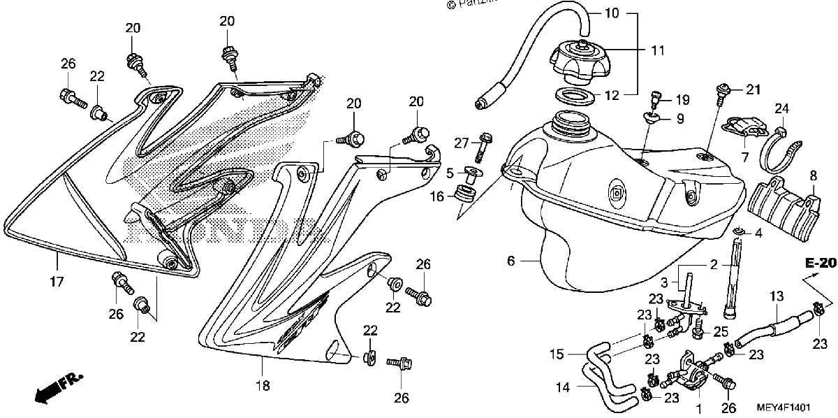 Diagrama de FUEL TANK 2