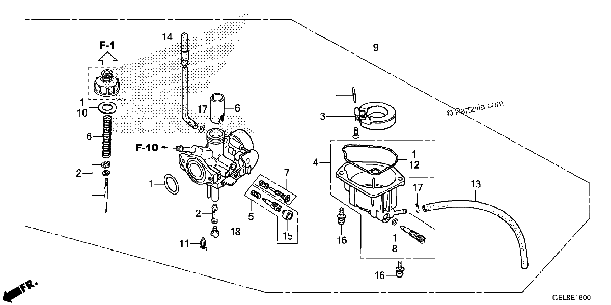 Diagrama de CARBURETOR