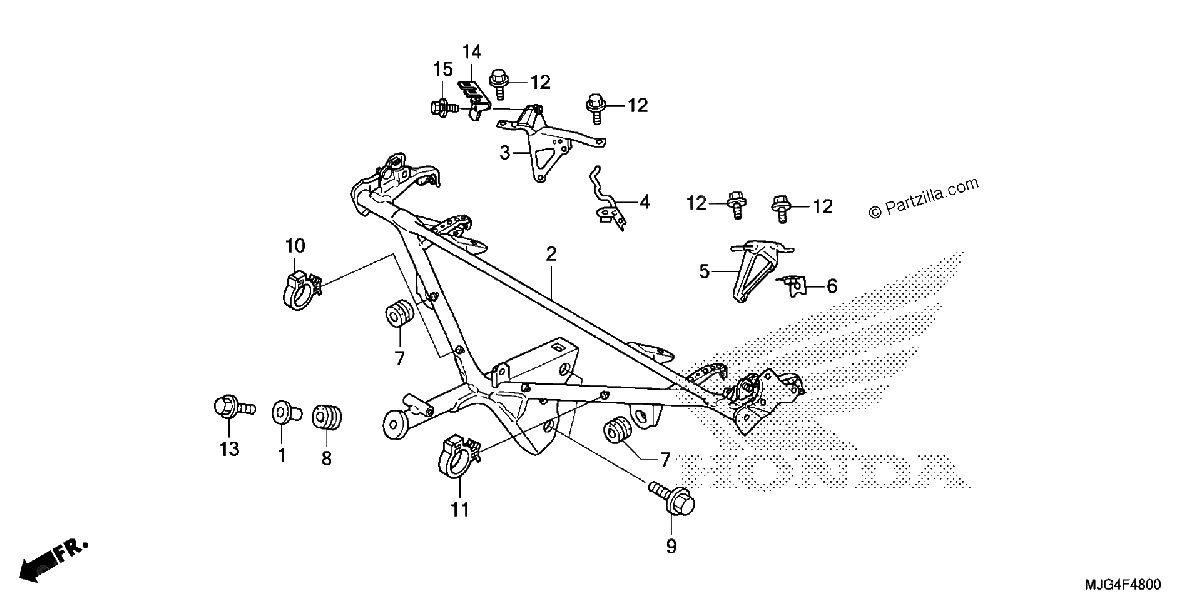 Diagrama de COWL STAY