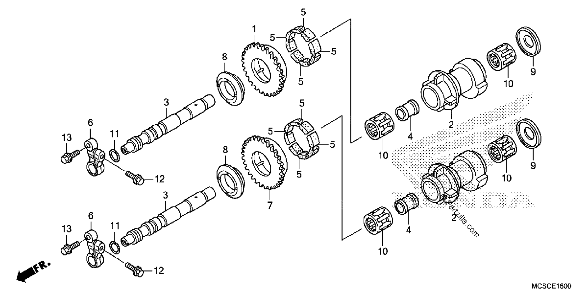 Diagrama de BALANCER SHAFT