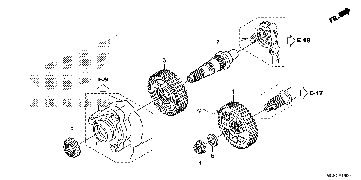 Diagrama de FINAL GEAR