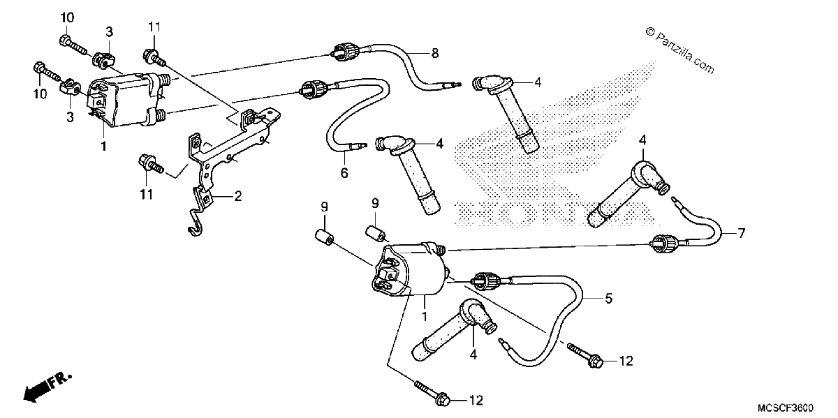 Diagrama de IGNITION COIL